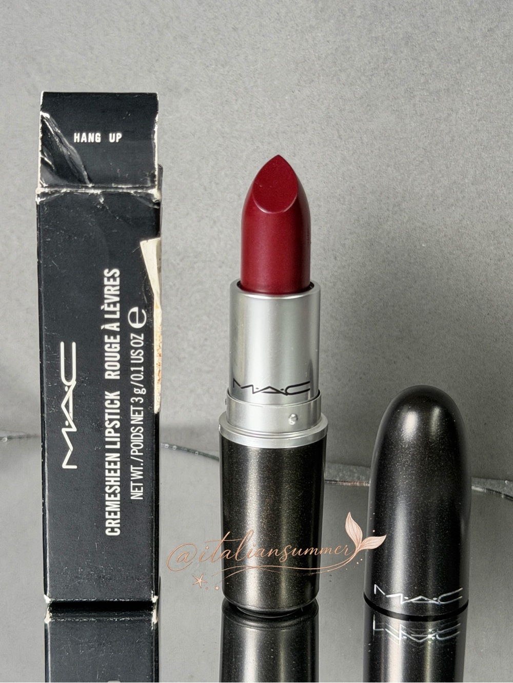 MAC Hang-Up Cremesheen Lipstick Original Formula Discontinued New in Box